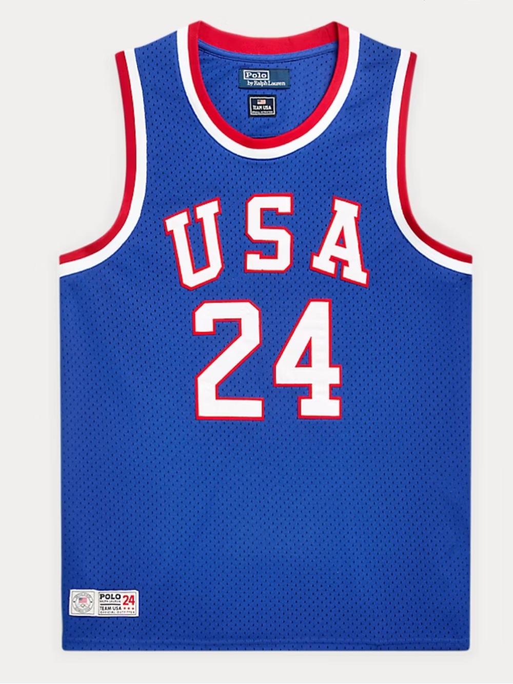 Polo Ralph Lauren Team USA Mesh Tank 2024 Size Small